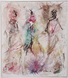 Uden titel, 2006 (akryl på syrefrit bord)